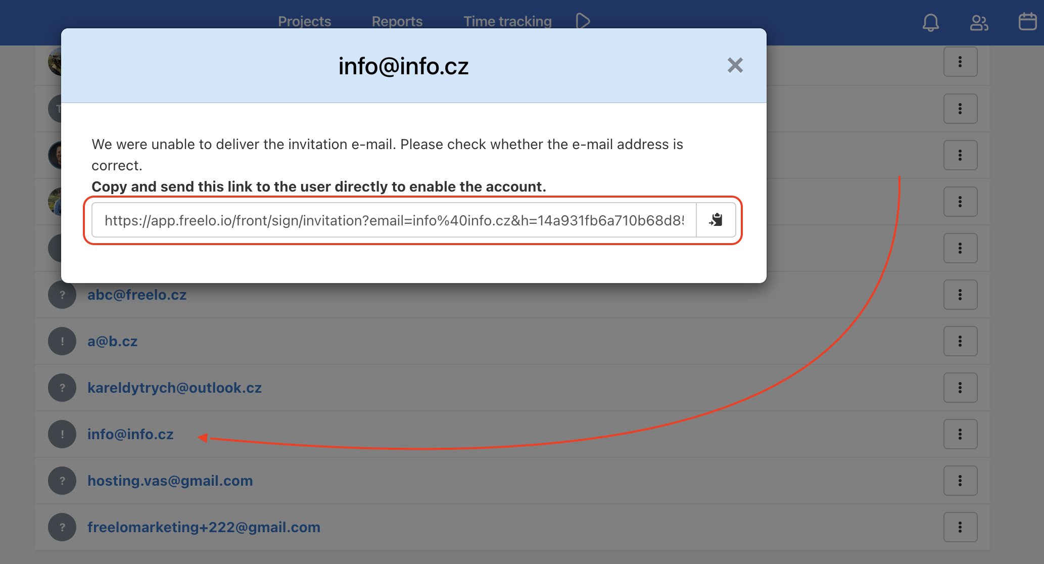 Send the activation link to the user directly.