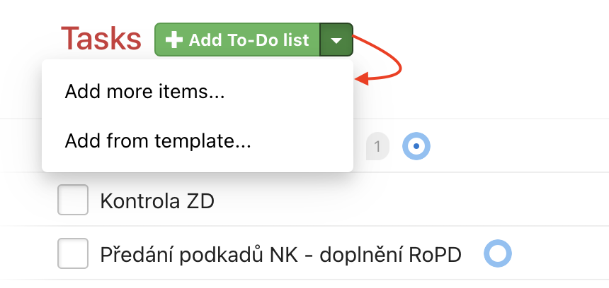 How to add multiple items as more To-Do lists.