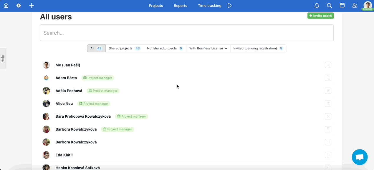 How to set up an Admin of multiple projects at once.