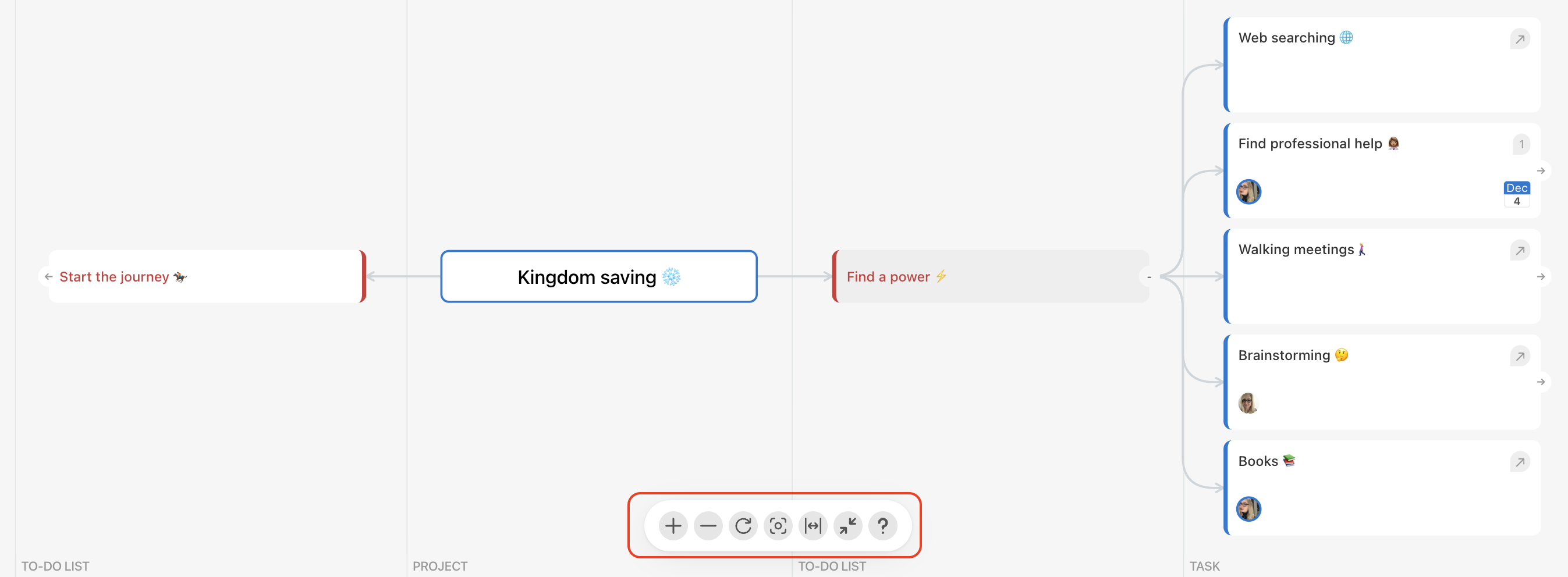 Here you will find the control panel in Freelo.