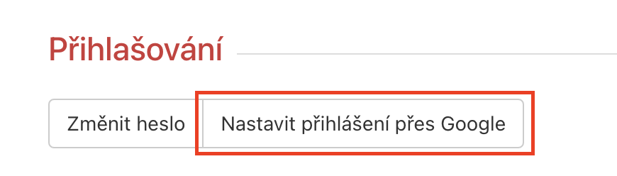 Klikněte na tlačítko a proces vás provede.