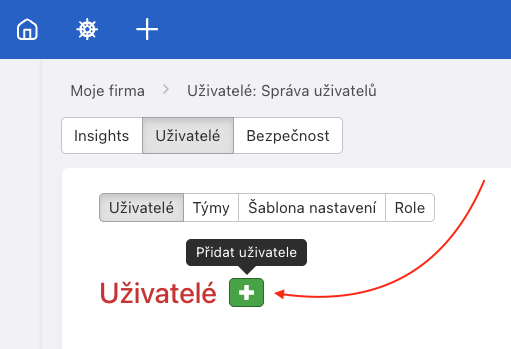 Jak přidat nového uživatele do Freela v Business panelu.