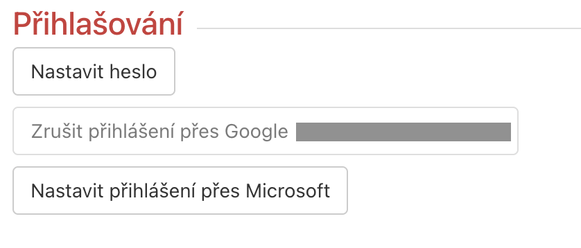 V dalším kroku vyberte Microsoft účet, který chcete s Freelem propojit.