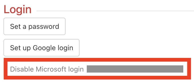 Removing Microsoft account sign-in.
